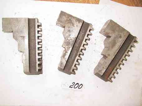 Кулачки патрон токарный  ф 200мм    ф 250мм